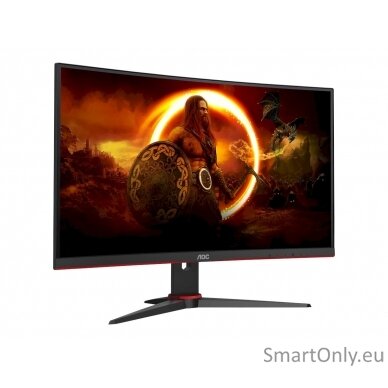 AOC Curved Gaming Monitor C24G2AE/BK 23.6 ", VA, FHD, 1920×1080, 16:9, 1 ms, 250 cd/m², Black/Red 5