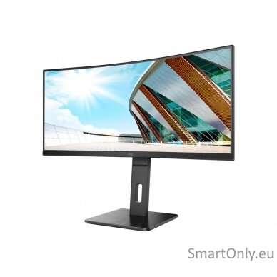 AOC Curved Monitor CU34P2A 34 ", VA, 3440 × 1440, 21:9, 1 ms, 300 cd/m², Black, Headphone out (3.5mm) 6