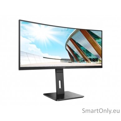 AOC Curved Monitor CU34P2A 34 ", VA, 3440 × 1440, 21:9, 1 ms, 300 cd/m², Black, Headphone out (3.5mm) 7