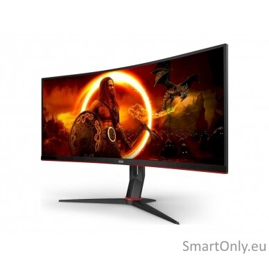 AOC | Gaming Monitor | CU34G2XP/BK | 34 " | VA | 3440 x 1440 pixels | 21:9 | 1 ms | Black | HDMI ports quantity 2 | 180 Hz 1