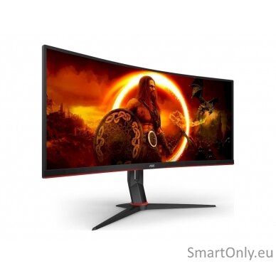 AOC | Gaming Monitor | CU34G2XP/BK | 34 " | VA | 3440 x 1440 pixels | 21:9 | 1 ms | Black | HDMI ports quantity 2 | 180 Hz 2