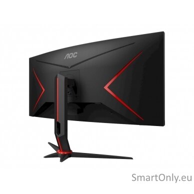 AOC | Gaming Monitor | CU34G2XP/BK | 34 " | VA | 3440 x 1440 pixels | 21:9 | 1 ms | Black | HDMI ports quantity 2 | 180 Hz 5