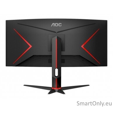 AOC | Gaming Monitor | CU34G2XP/BK | 34 " | VA | 3440 x 1440 pixels | 21:9 | 1 ms | Black | HDMI ports quantity 2 | 180 Hz 6