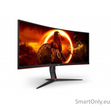 AOC | Gaming Monitor | CU34G2XP/BK | 34 " | VA | 3440 x 1440 pixels | 21:9 | 1 ms | Black | HDMI ports quantity 2 | 180 Hz 4