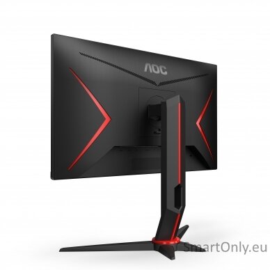 AOC Monitor 24G2ZU/BK 23.8 ", IPS, FHD, 1920 x 1080, 16:9, 1 ms, 350 cd/m², Black, Headphone out (3.5mm), 240 Hz, HDMI ports quantity 2 2