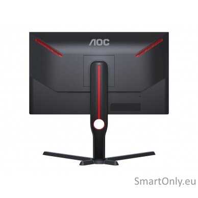 AOC Monitor 25G3ZM/BK 24.5 ", VA, FHD, 1920 x 1080, 16:9, 1 ms, 300 cd/m², Black/Red, 240 Hz, HDMI ports quantity 2 12