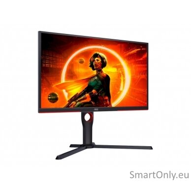 AOC Monitor 25G3ZM/BK 24.5 ", VA, FHD, 1920 x 1080, 16:9, 1 ms, 300 cd/m², Black/Red, 240 Hz, HDMI ports quantity 2 6