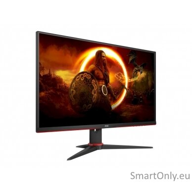 AOC Monitor Q27G2E/BK 27 ", VA, QHD, 2560 x 1440, 16:9, 1 ms, 250 cd/m², Black/Red, 155 Hz, HDMI ports quantity 2 12