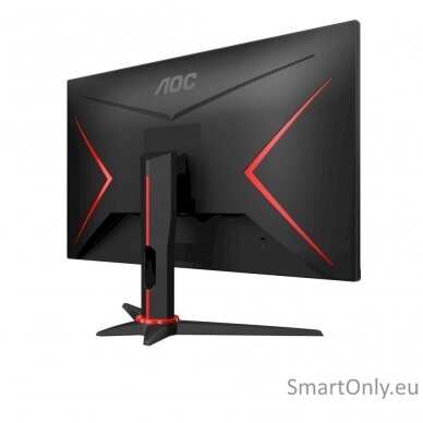 AOC Monitor Q27G2E/BK 27 ", VA, QHD, 2560 x 1440, 16:9, 1 ms, 250 cd/m², Black/Red, 155 Hz, HDMI ports quantity 2 2