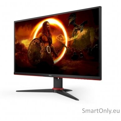 AOC Monitor Q27G2E/BK 27 ", VA, QHD, 2560 x 1440, 16:9, 1 ms, 250 cd/m², Black/Red, 155 Hz, HDMI ports quantity 2 8