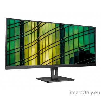 AOC Monitor  U34E2M 34 ", VA, WQHD, 3440 x 1440, 21:9, 4 ms, 300 cd/m², Black, 100 Hz, HDMI ports quantity 2 14