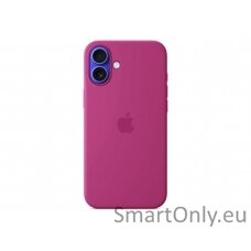 Apple iPhone 16 Plus Silicone Case with MagSafe - Fuchsia