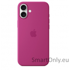 Apple iPhone 16 Plus Silicone Case with MagSafe - Fuchsia