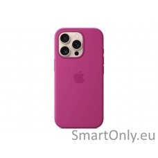 Apple iPhone 16 Pro Silicone Case with MagSafe - Fuchsia