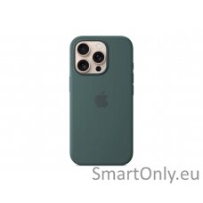 Apple iPhone 16 Pro Silicone Case with MagSafe - Lake Green