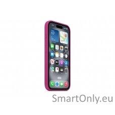 Apple iPhone 16 Silicone Case with MagSafe - Fuchsia