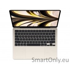 Apple MacBook Air Starlight, 13.6 ", IPS, 2560 x 1664, Apple M2, 8 GB, SSD 512 GB, Apple M2 10-core GPU, Without ODD, macOS, 802.11ax, Bluetooth version 5.0, Keyboard language English, Keyboard backlit, Warranty 12 month(s), Battery warranty 12 month(s),