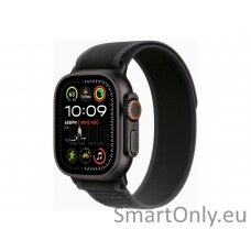 Apple Watch Ultra 2 GPS + Cellular 49mm Black Titanium Case with Black Trail Loop - M/L