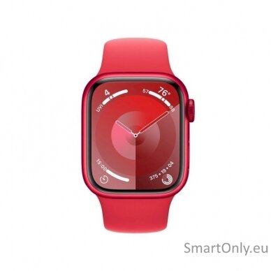 Apple Apple Watch Series 9 GPS + Cellular 41mm (PRODUCT)RED Aluminium Case with (PRODUCT)RED Sport Band - M/L 1