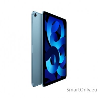 Apple iPad Air 5th Gen 10.9 " Blue Liquid Retina IPS LCD Apple M1 8 GB 64 GB Wi-Fi Front camera 12 MP Rear camera 12 MP Bluetooth 5.0 iPadOS 15.4 Warranty 12 month(s) 2