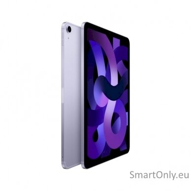 Apple iPad Air 5th Gen 10.9 " Purple Liquid Retina IPS LCD Apple M1 8 GB 64 GB Wi-Fi Front camera 12 MP Rear camera 12 MP Bluetooth 5.0 iPadOS 15.4 Warranty 12 month(s) 1