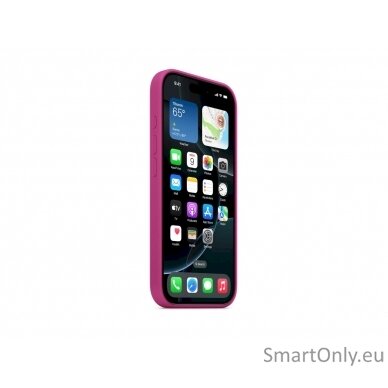 Apple iPhone 16 Pro Silicone Case with MagSafe - Fuchsia 1