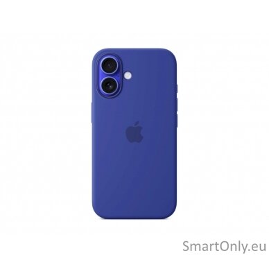 Apple iPhone 16 Silicone Case with MagSafe - Ultramarine