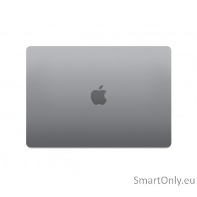 Apple MacBook Air Space Grey, 15.3 ", IPS, 2880 x 1864, Apple M2, 8 GB, SSD 256 GB, Apple M2 10-core GPU, Without ODD, macOS, 802.11ax, Bluetooth version 5.3, Keyboard language Swedish, Keyboard backlit, Warranty 12 month(s), Battery warranty 12 month(s), 6