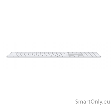 Apple Magic Keyboard with Touch ID and Numeric Keypad Standard Wireless Magic Keyboard with Touch ID and Numeric Keypad delivers a remarkably comfortable and precise typing experience. It features an extended layout, with document navigation controls for  1