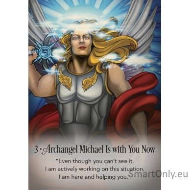 Archangel Michael Sword Of Light Oracle kortos Hay House 2