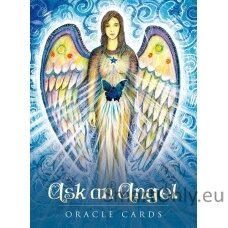 Ask an Angel Oracle kortos Blue Angel