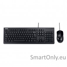 Asus U2000 | Keyboard and Mouse Set | Wired | US | Black