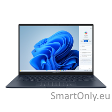 Asus Zenbook 14 OLED UX3405MA-PP665X | Ponder Blue | 14 " | OLED | 3K | 2880 x 1800 pixels | Intel Core Ultra 9 | 185H | 32 GB | LPDDR5X | Solid-state drive capacity 1000 GB | Intel Arc Graphics | Windows 11 Pro | 802.11ax | Bluetooth version 5.3 | Keyboa