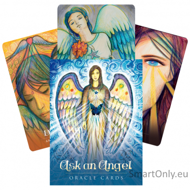 Ask an Angel Oracle kortos Blue Angel