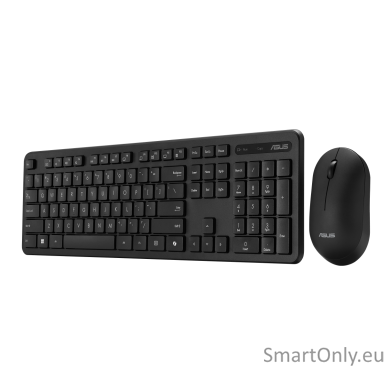 Asus CW100 | Keyboard and Mouse Set | Wireless | LT | Black | 2.4 GHz 1