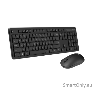 Asus CW100 | Keyboard and Mouse Set | Wireless | LT | Black | 2.4 GHz 2