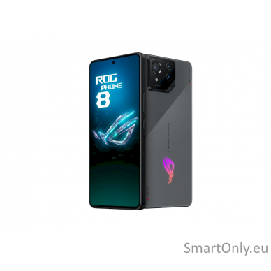 Asus | ROG Phone 8 | Rebel Grey | 6.78 " | AMOLED | 2400 x 1080 pixels | Qualcomm | Snapdragon 8 Gen 3 | Internal RAM 12 GB | 256 GB | Dual SIM | Nano-SIM | 4G | Main camera 50+32+13 MP | Secondary camera 32 MP | Android | 14 2