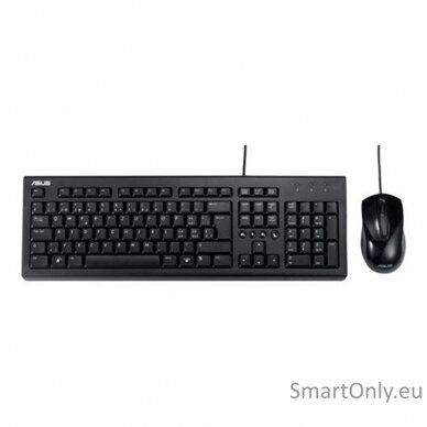 Asus U2000 | Keyboard and Mouse Set | Wired | US | Black 1