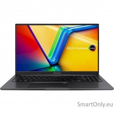 Asus Vivobook 15 OLED M1505YA-MA085W Indie Black, 15.6 ", OLED, 2.8K, 2880 x 1620 pixels, Glossy, AMD Ryzen 7, 7730U, 16 GB, 8GB DDR4 on board + 8GB DDR4 SO-DIMM, SSD 512 GB, AMD Radeon Graphics, No Optical Drive, Windows 11 Home, 802.11ax, Bluetooth vers 2