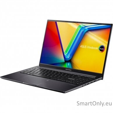 Asus Vivobook 15 OLED M1505YA-MA085W Indie Black, 15.6 ", OLED, 2.8K, 2880 x 1620 pixels, Glossy, AMD Ryzen 7, 7730U, 16 GB, 8GB DDR4 on board + 8GB DDR4 SO-DIMM, SSD 512 GB, AMD Radeon Graphics, No Optical Drive, Windows 11 Home, 802.11ax, Bluetooth vers 4