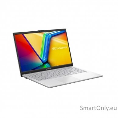 Asus Vivobook Go 15 E1504FA-BQ251W Cool Silver, 15.6 ", IPS, FHD, 60 Hz, 1920 x 1080 pixels, Anti-glare, AMD Ryzen 5, 7520U, 8 GB, LPDDR5 on board, SSD 512 GB, AMD Radeon Graphics, No Optical Drive, Windows 11 Home in S Mode, 802.11ax, Bluetooth version 5 3