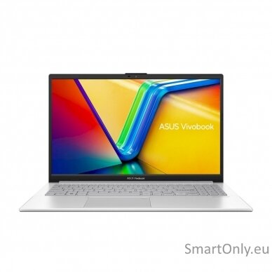 Asus Vivobook Go 15 E1504FA-BQ251W Cool Silver, 15.6 ", IPS, FHD, 60 Hz, 1920 x 1080 pixels, Anti-glare, AMD Ryzen 5, 7520U, 8 GB, LPDDR5 on board, SSD 512 GB, AMD Radeon Graphics, No Optical Drive, Windows 11 Home in S Mode, 802.11ax, Bluetooth version 5 5