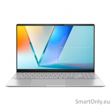 Asus Vivobook S 15 OLED S5507QA-MA001W | Cool Silver | 15.6 " | OLED | 3K | 2880 x 1620 pixels | Glossy | Snapdragon X Elite | 32 GB | LPDDR5X | Solid-state drive capacity 1000 GB | Qualcomm Adreno GPU | Windows 11 Home | 802.11be | Bluetooth version 5.4  2