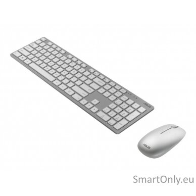 Asus W5000 Keyboard and Mouse Set Wireless Mouse included RU 460 g White