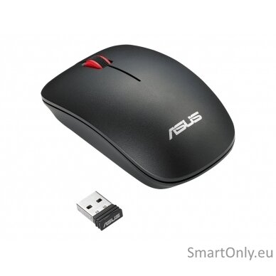 Asus WT300 RF Optical mouse Black/Red 3