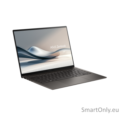 Asus Zenbook S 14 | Zumaia Gray | 14 " | OLED | 2880 x 1800 pixels | 120 Hz | Glossy | Intel LNL Core Ultra | 7 32GB | 32 GB | LPDDR5X | Intel Arc Graphics | Windows 11 Home | Wi-Fi 7 (802.11be) (Tri-band) 2x2 | Bluetooth version 5.4 | Keyboard language U