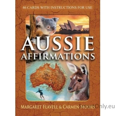 Aussie Affirmation Oracle kortos Animal Dreaming 1