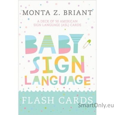 Baby Sign Language Flash (ASL) gestų kortelės Hay House 1