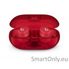 Beats Earbuds | Solo Buds | Built-in microphone | Bluetooth | Transparent Red