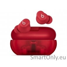 Beats Earbuds | Solo Buds | Built-in microphone | Bluetooth | Transparent Red